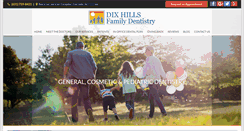 Desktop Screenshot of dixhillsdentist.com