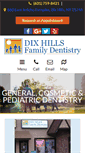 Mobile Screenshot of dixhillsdentist.com